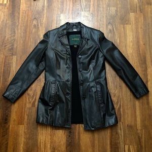 COPY - DANIER LEATHER JACKET IN M